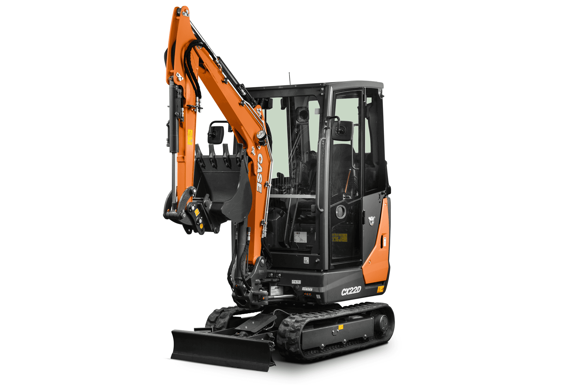 CASE CE CX22D — mini escavadeiras