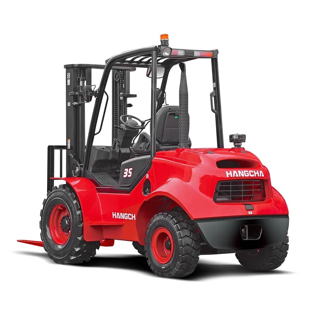 Empilhadeiras Hangcha 2.5-3.5t Two-Wheel Drive Rough Terrain Forklift Truck