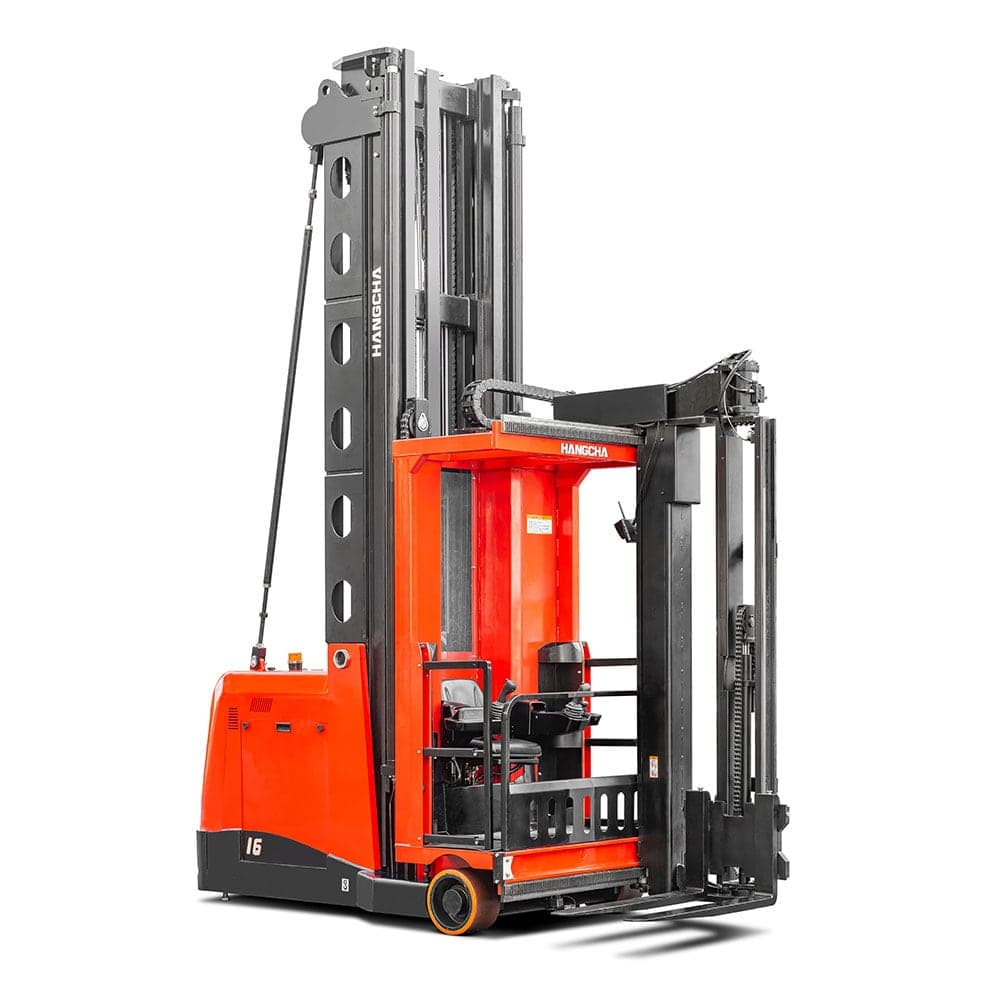Equipamentos de armazém Hangcha Turret Stockpicker