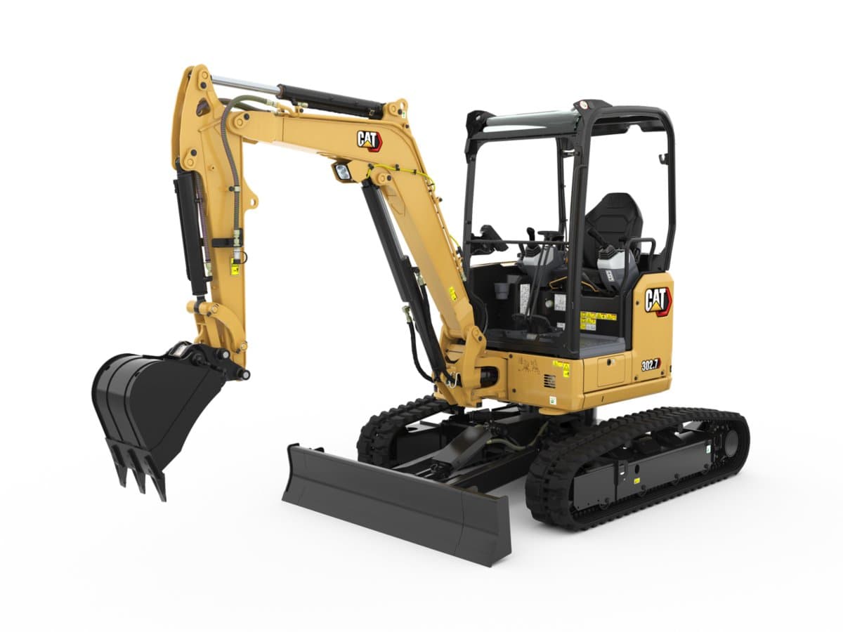 Mini escavadeiras Caterpillar 302.7 CR