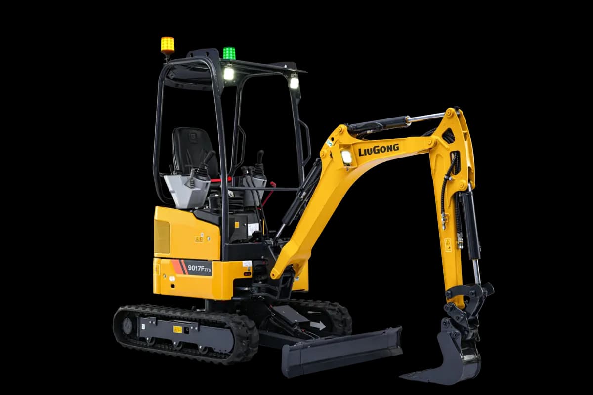 Mini escavadeiras LiuGong 9017F ZTS