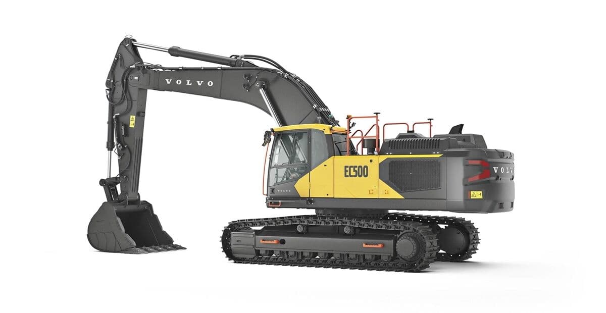 Escavadeiras Volvo CE EC500