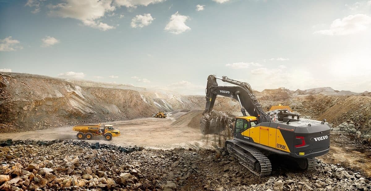 Escavadeiras Volvo CE EC950E